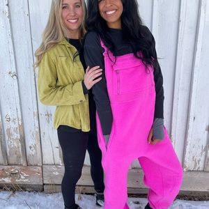 Free People hit the slopes Salopette